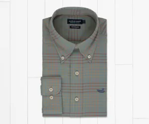 Southern Marsh Winfield Grid Performance Dress Shirt