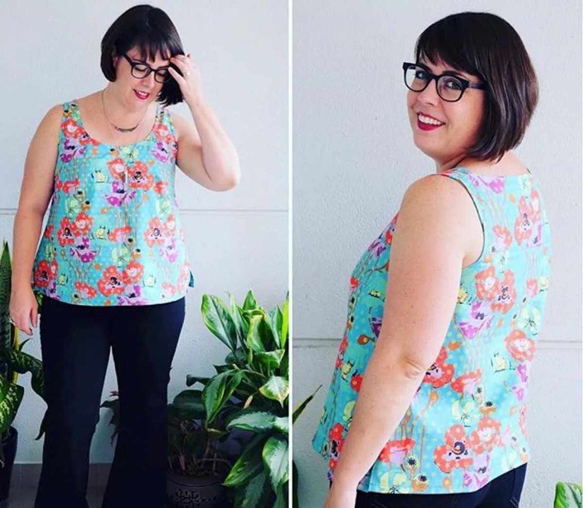 Springfield Top 12-28 printed pattern