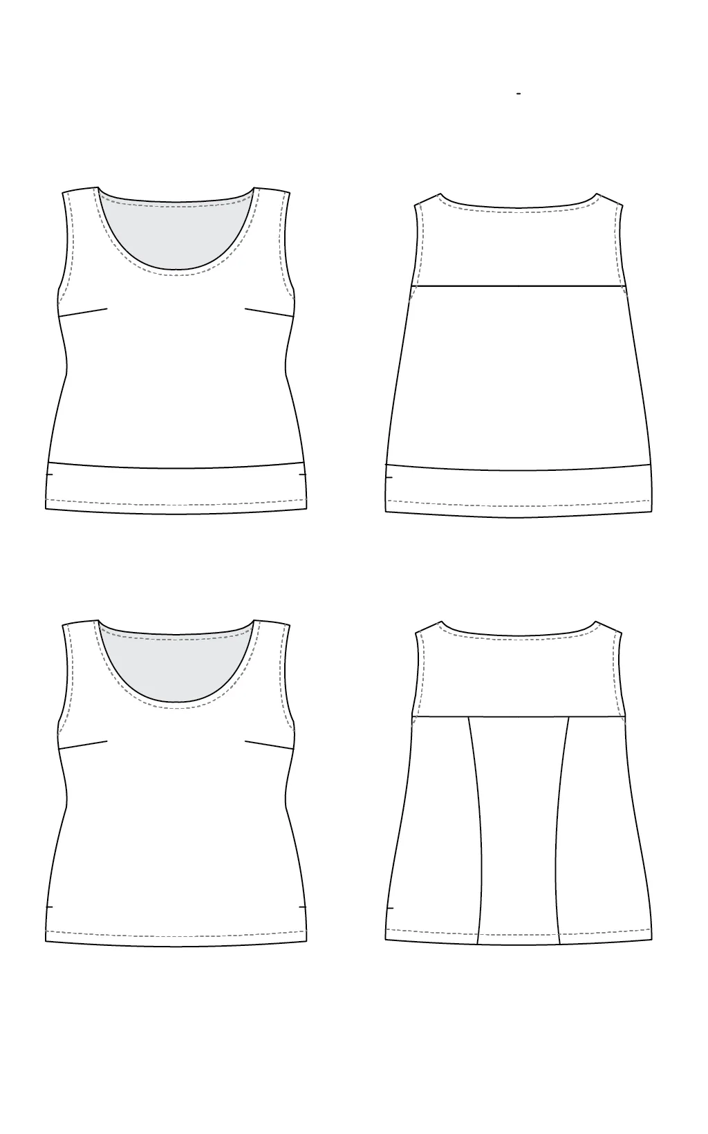 Springfield Top 12-28 printed pattern