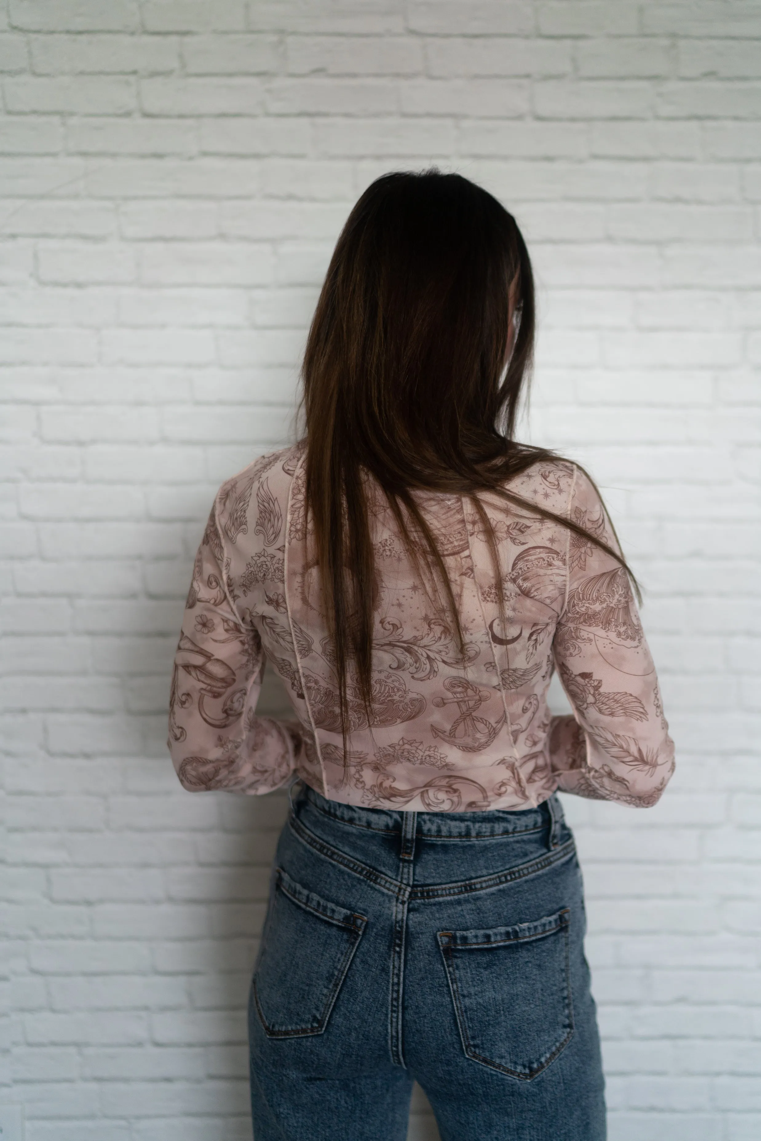 Springy Pink Mesh Top