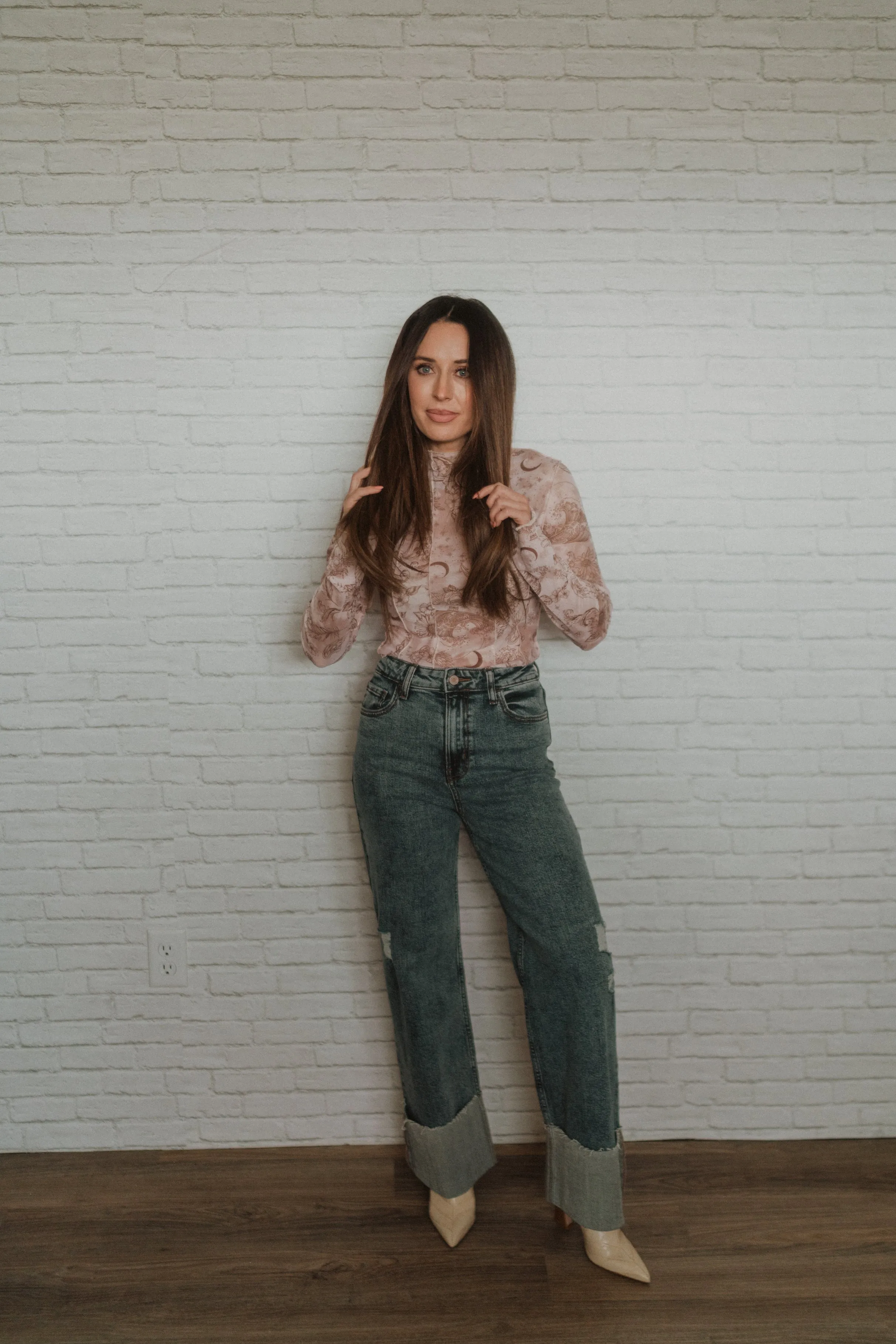 Springy Pink Mesh Top