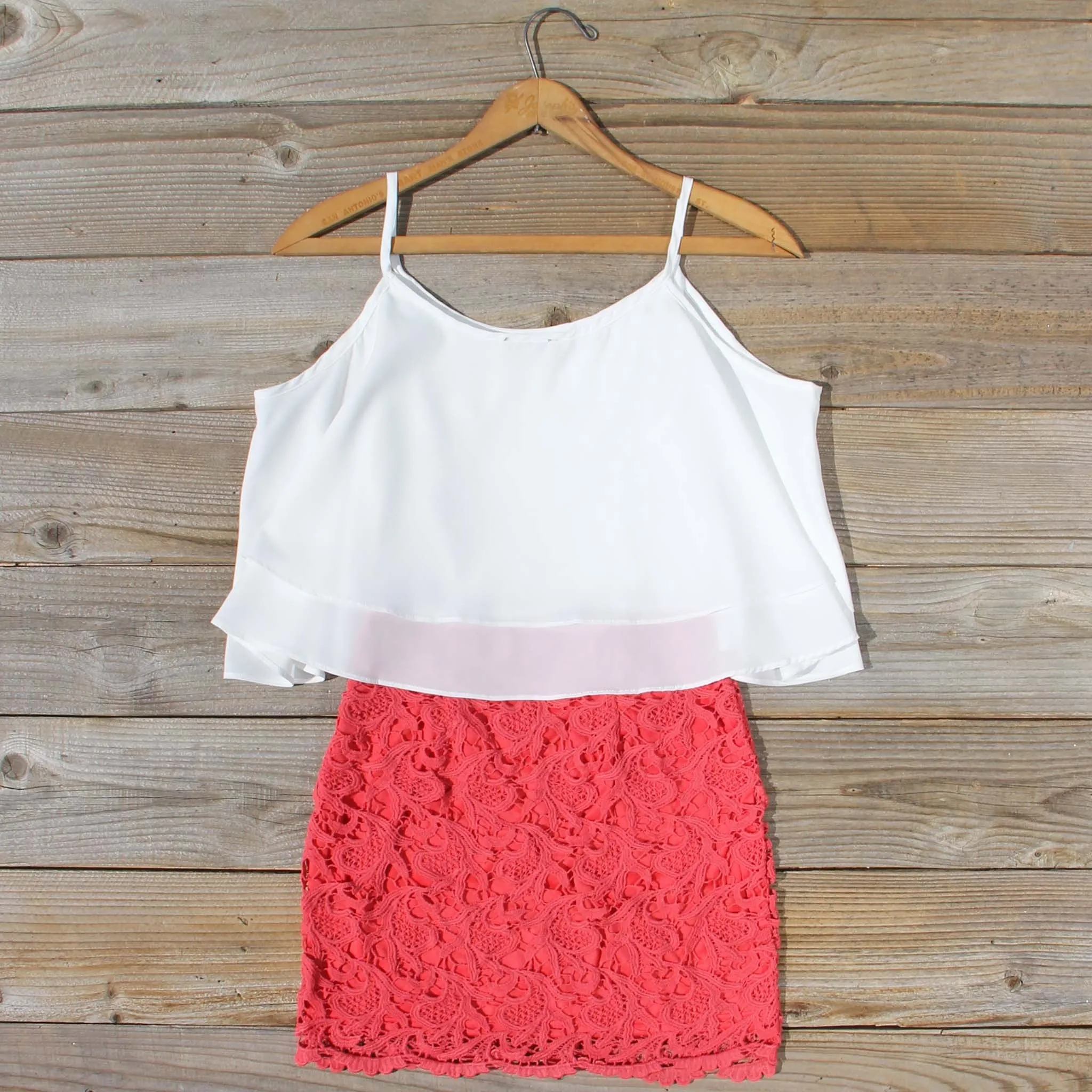 St. Tropez Dress in Coral