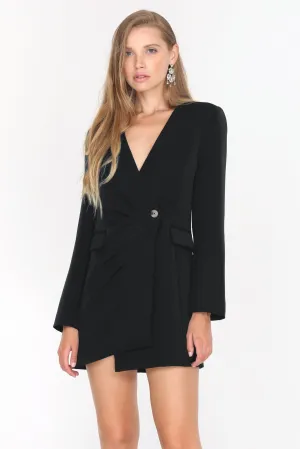 Stefani Asymmetrical Blazer Dress