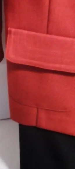 Suit/Blazer3piece Rust/Black Suit