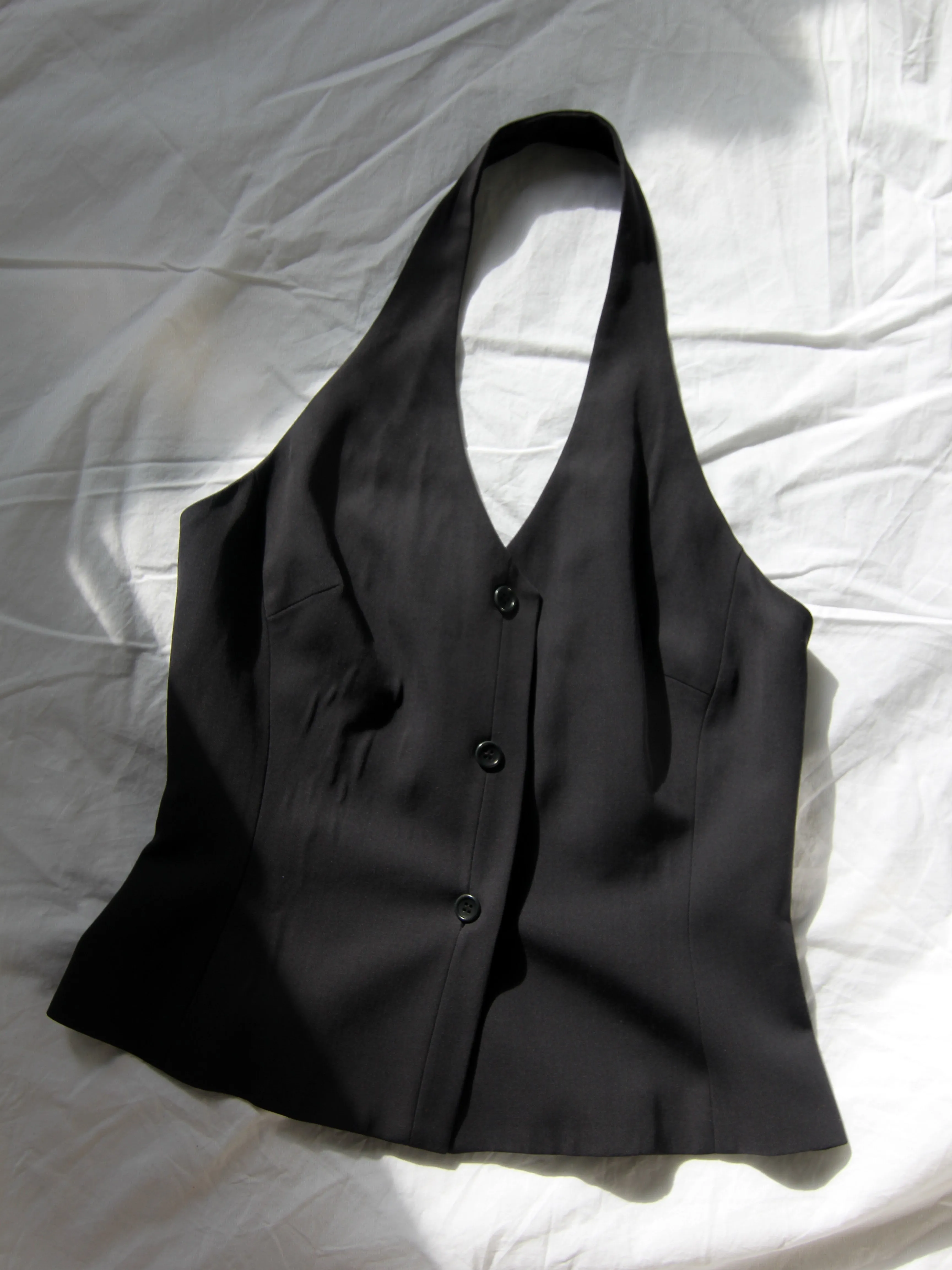 Tahari Halter Neck Vest