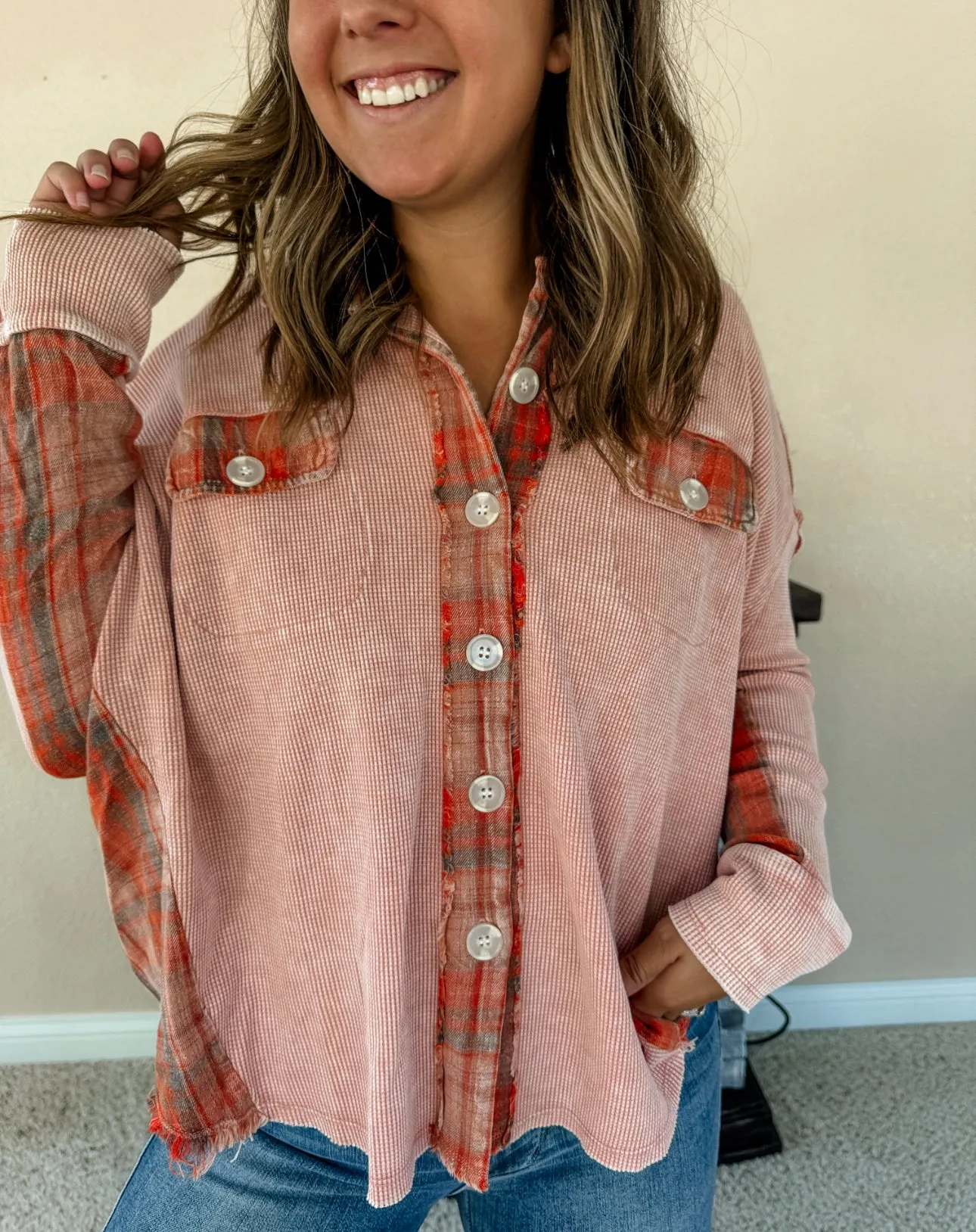 Talk It Over Button Down