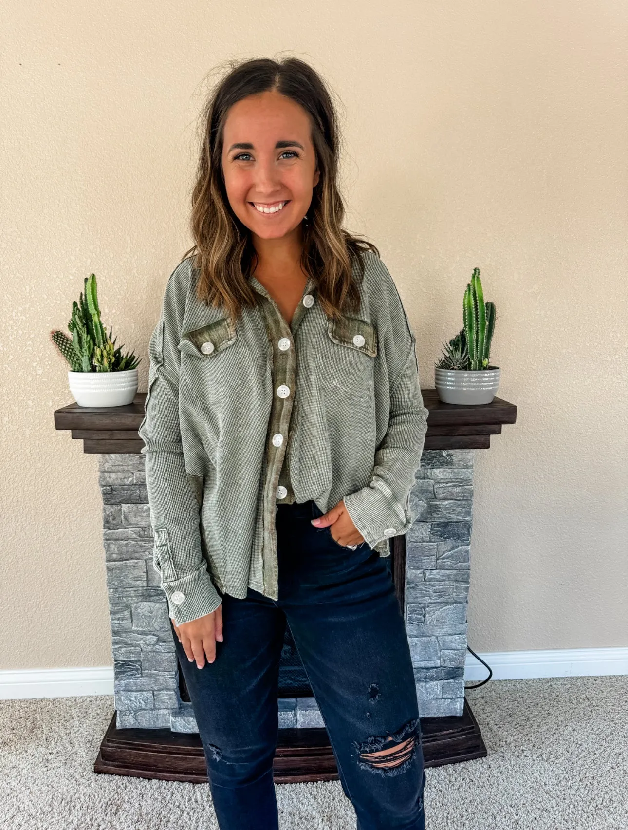 Talk It Over Button Down