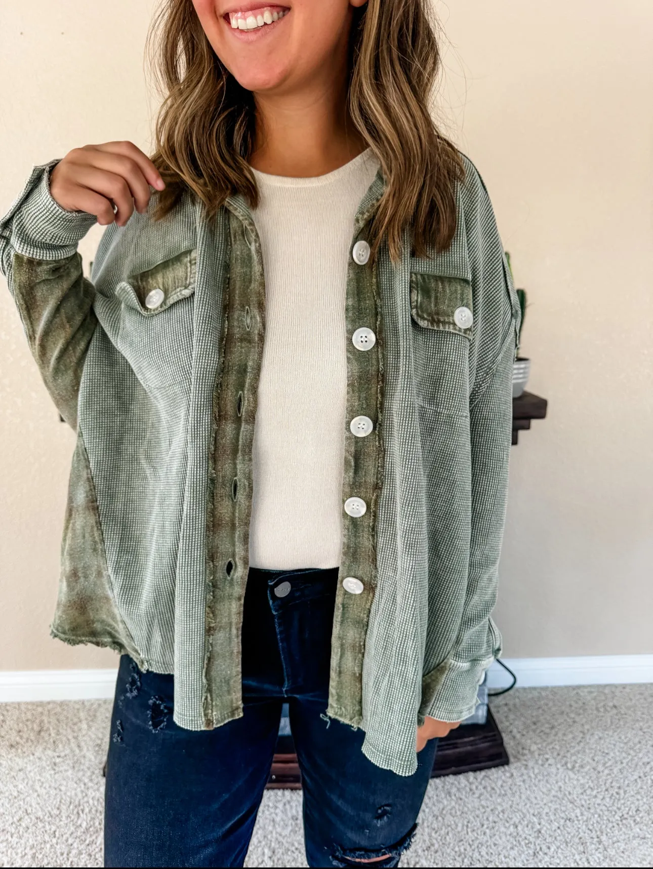 Talk It Over Button Down