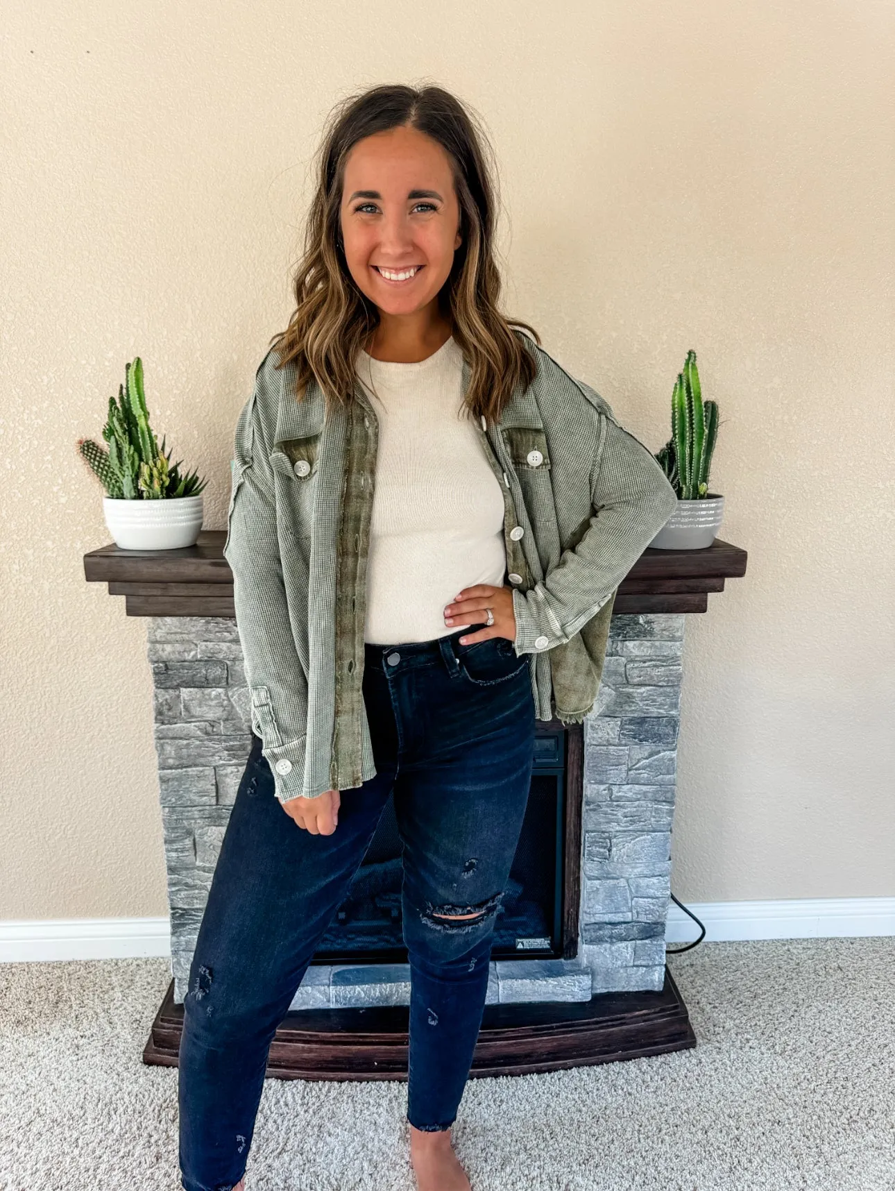 Talk It Over Button Down