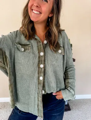 Talk It Over Button Down