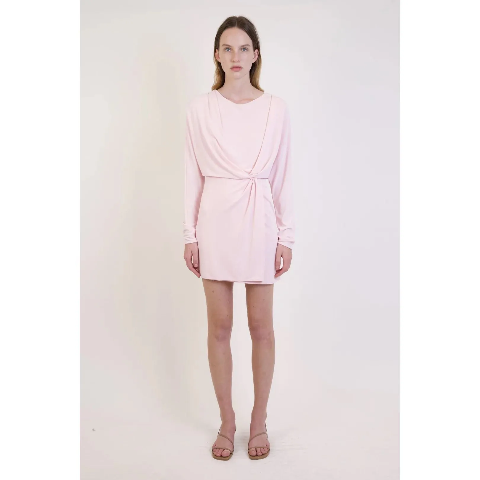 TASHA DRAPED MINI DRESS