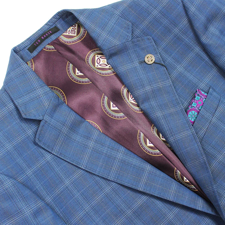 Ted Baker - Maevej Sterling Check Suit in Blue