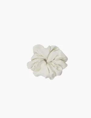 THE ALICE SCRUNCHIE SMALL - WHITE