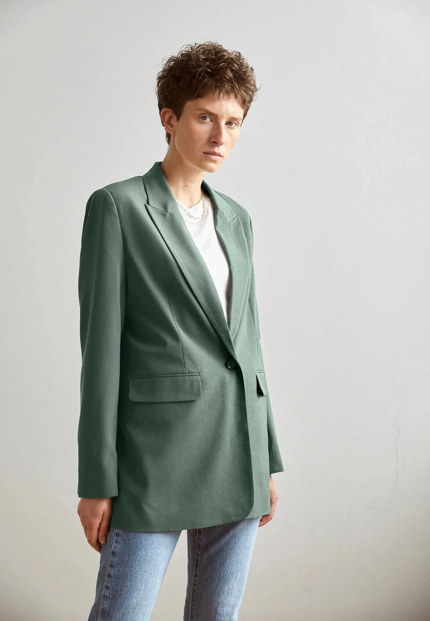 The Danta Blazer - Cilantro - PLUS