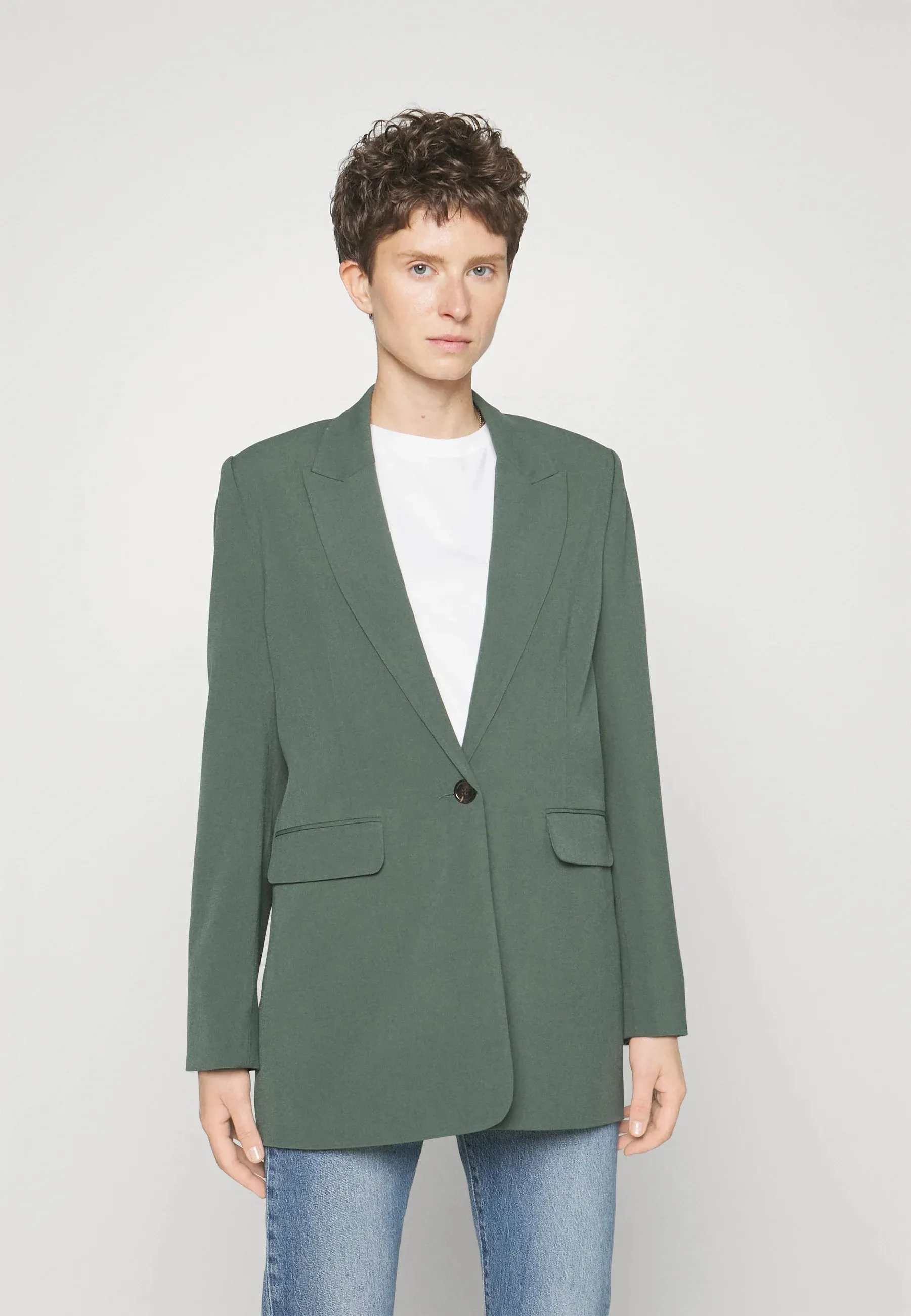 The Danta Blazer - Cilantro - PLUS