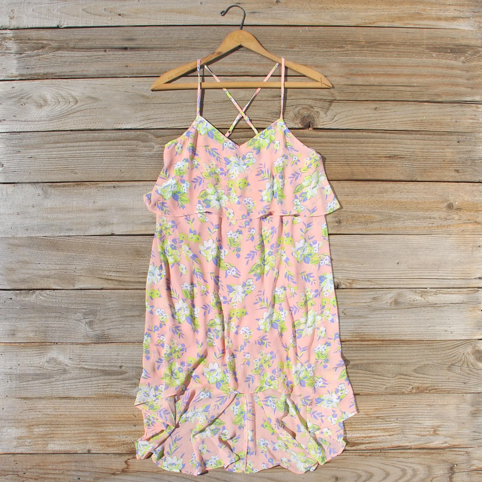 The Desert Flora Dress in Pink