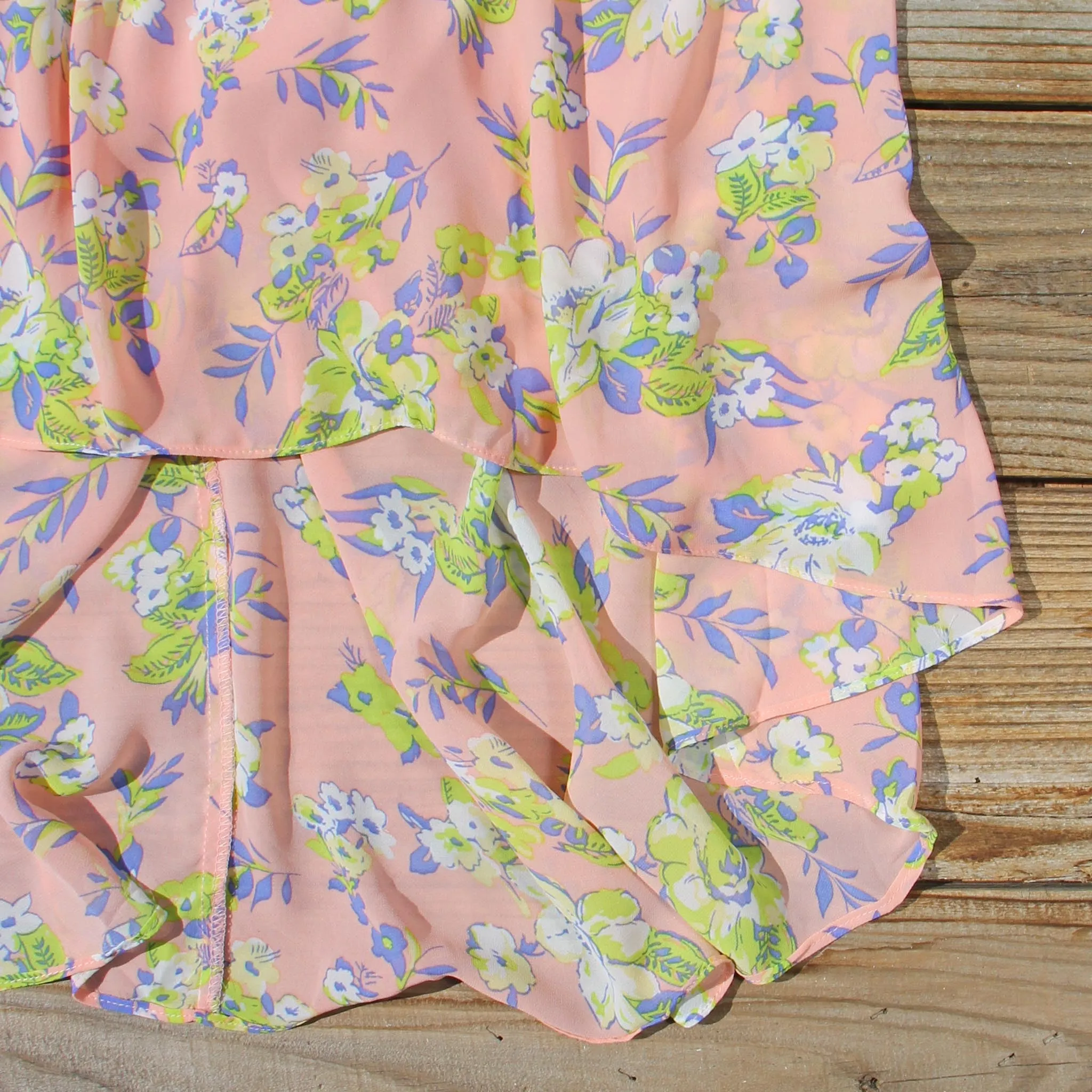 The Desert Flora Dress in Pink