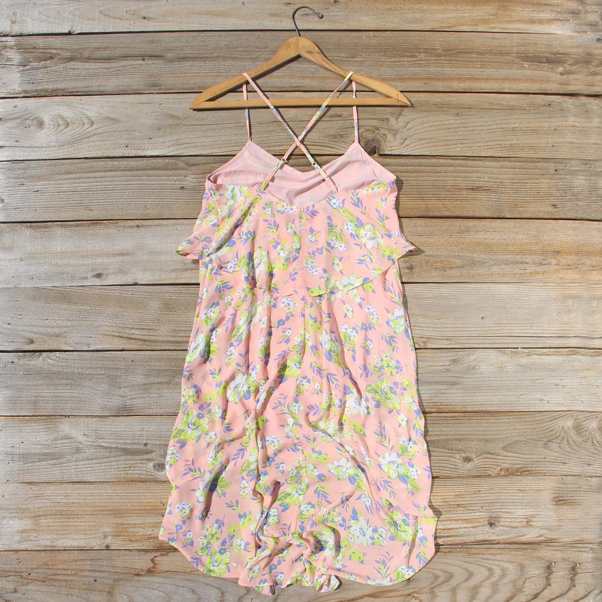 The Desert Flora Dress in Pink