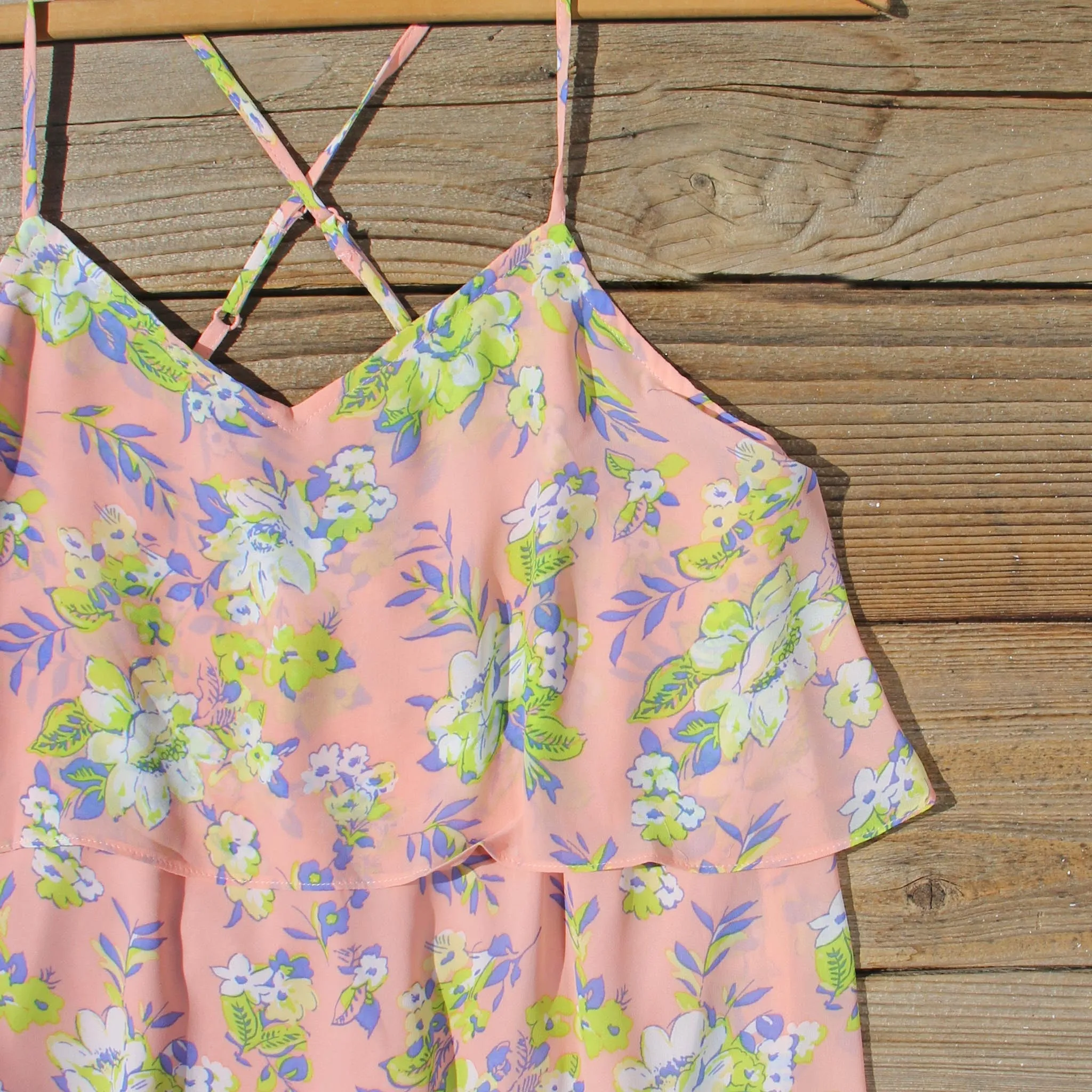 The Desert Flora Dress in Pink