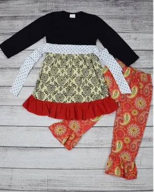 The Paisley and Damask 2pc Dress Outfit