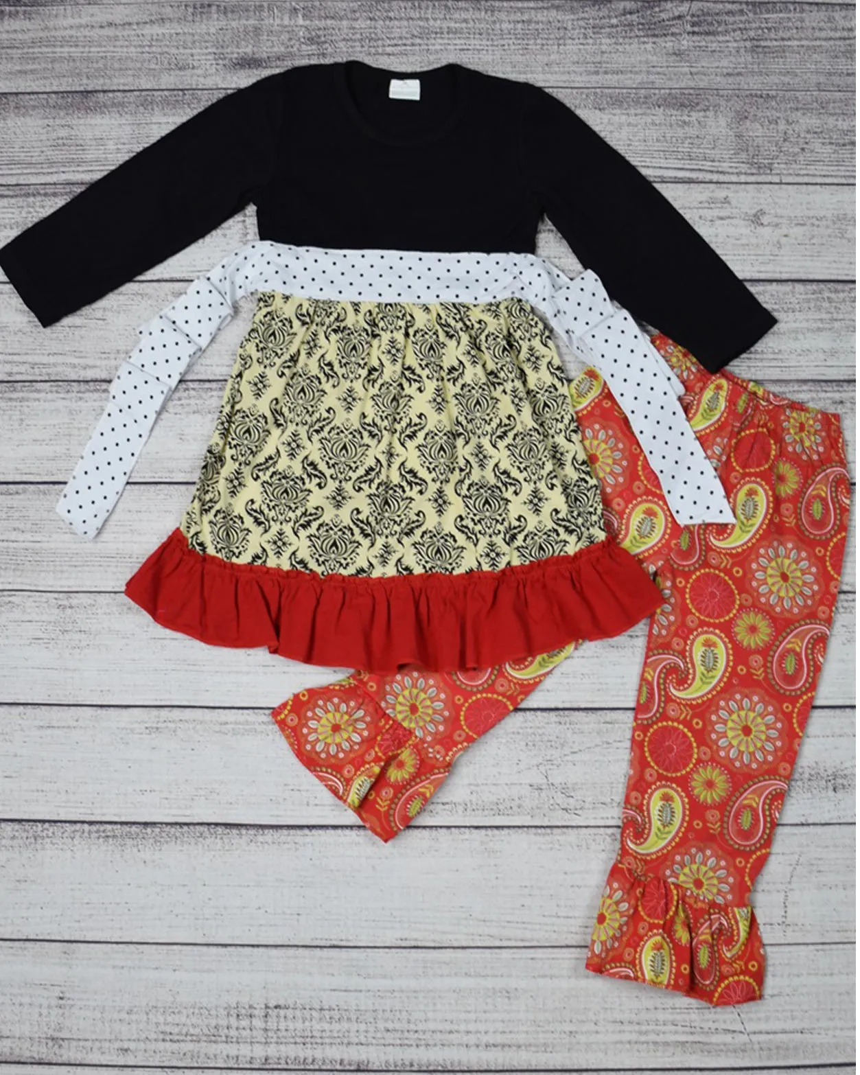 The Paisley and Damask 2pc Dress Outfit