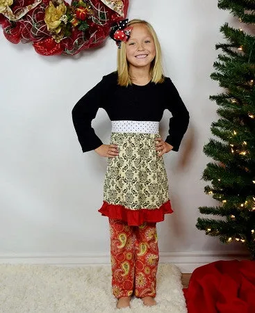 The Paisley and Damask 2pc Dress Outfit
