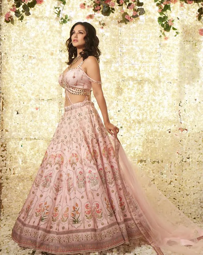 The Paisley Pink Lehenga
