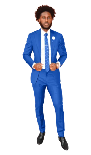 The Regal Blue Suit