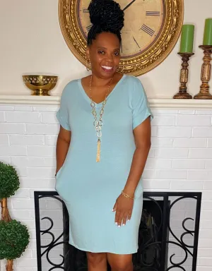 The Weekend Dress Light Green