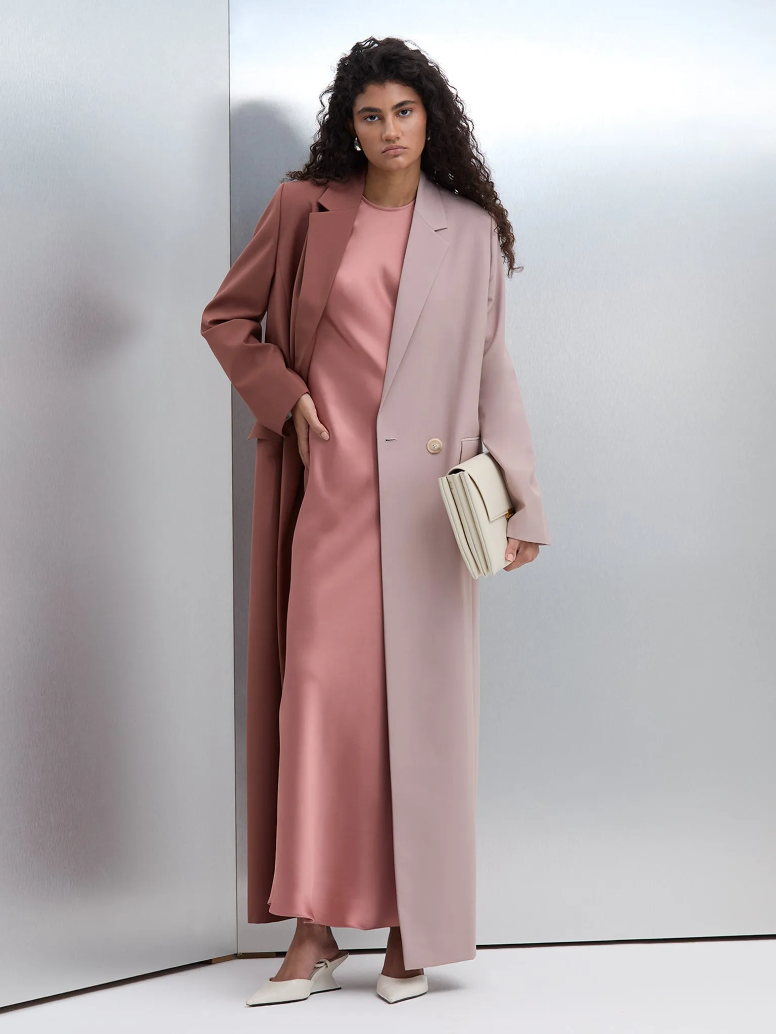 Thuraya Dress - Coral
