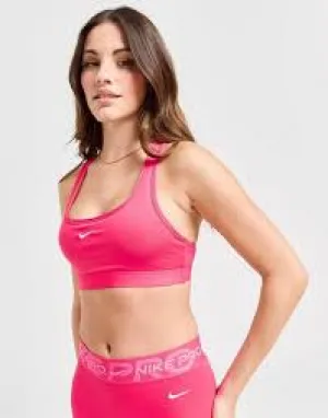 TOP NIKE REGGISENO DONNA DRI-FIT CLASSIC BRA DONNA ROSA