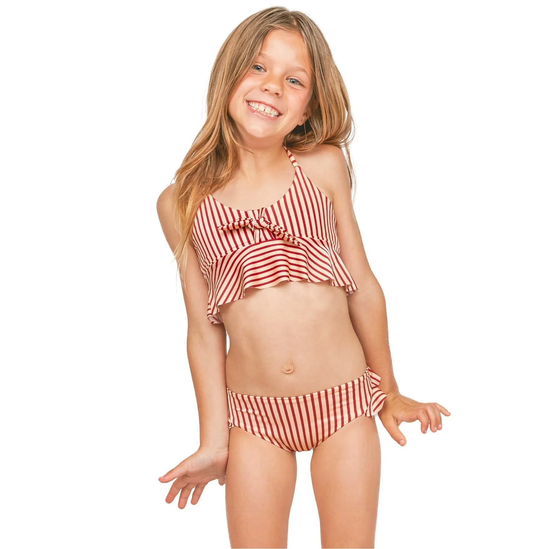 Tori Praver Mina Ruffle Top & Caila Classic Bottom
