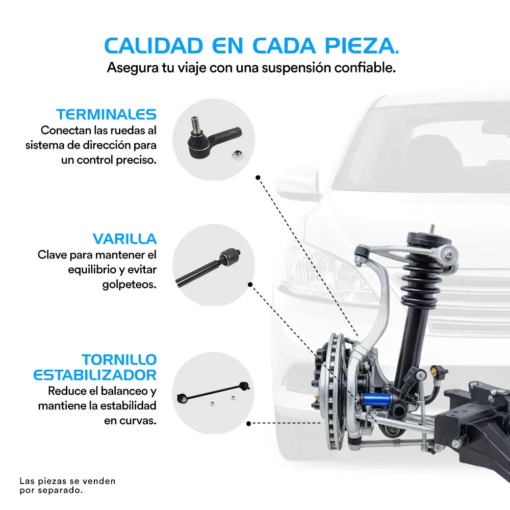 Tornillo estabilizador AG Chevrolet Spark Classic 2011-2017 Delantero