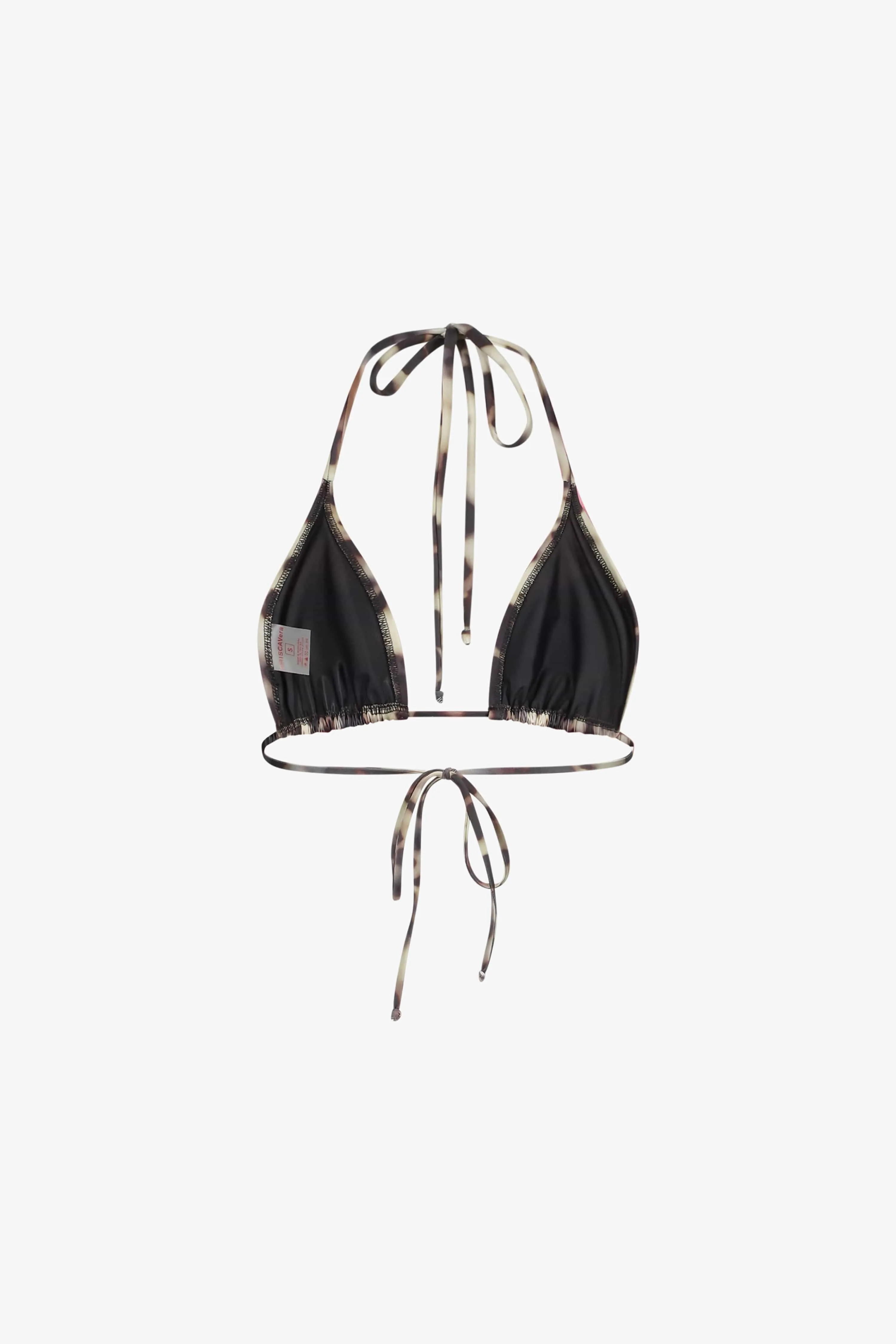 Tortoise Triangle Bikini Top