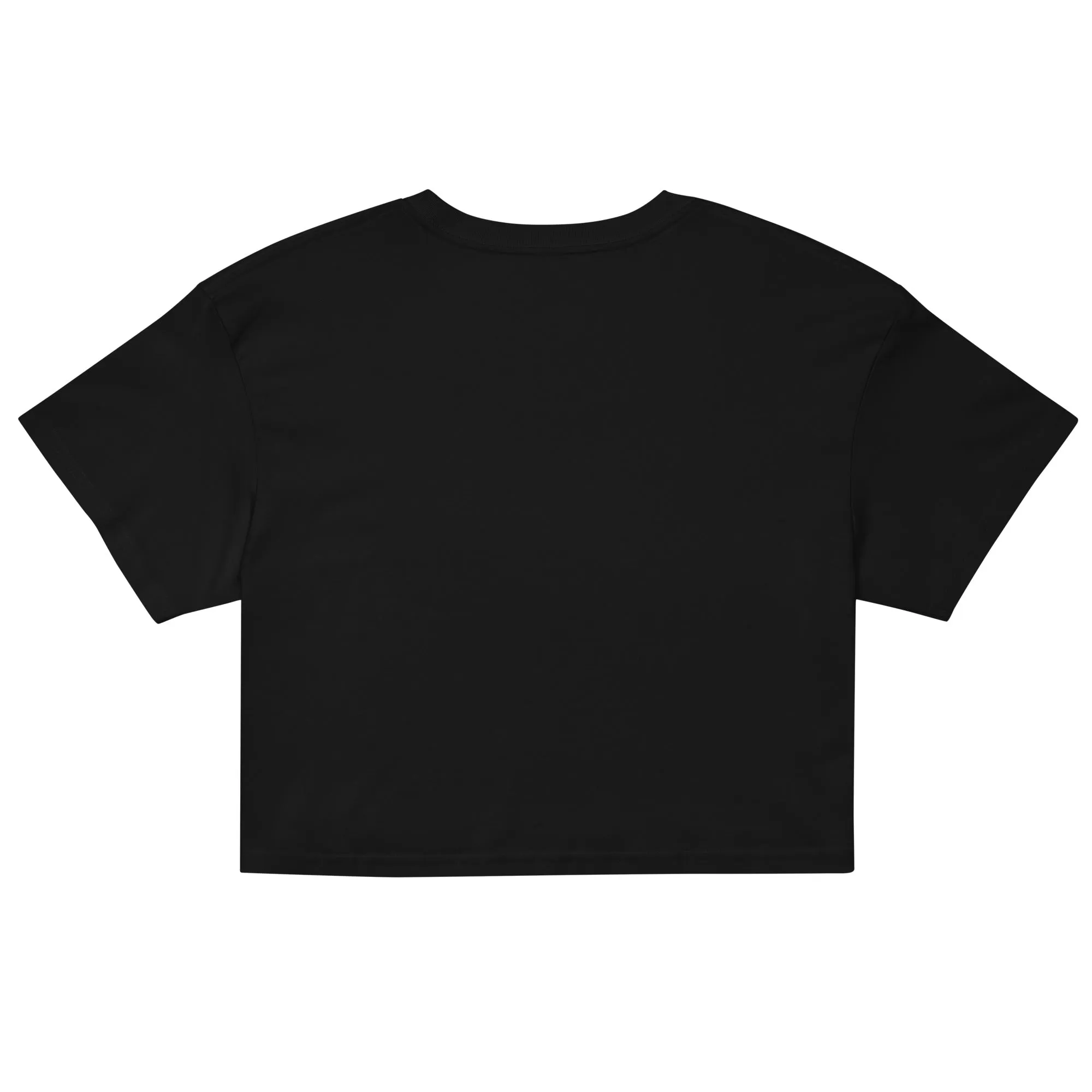 Treat Me Like Fire - Crop Top Black