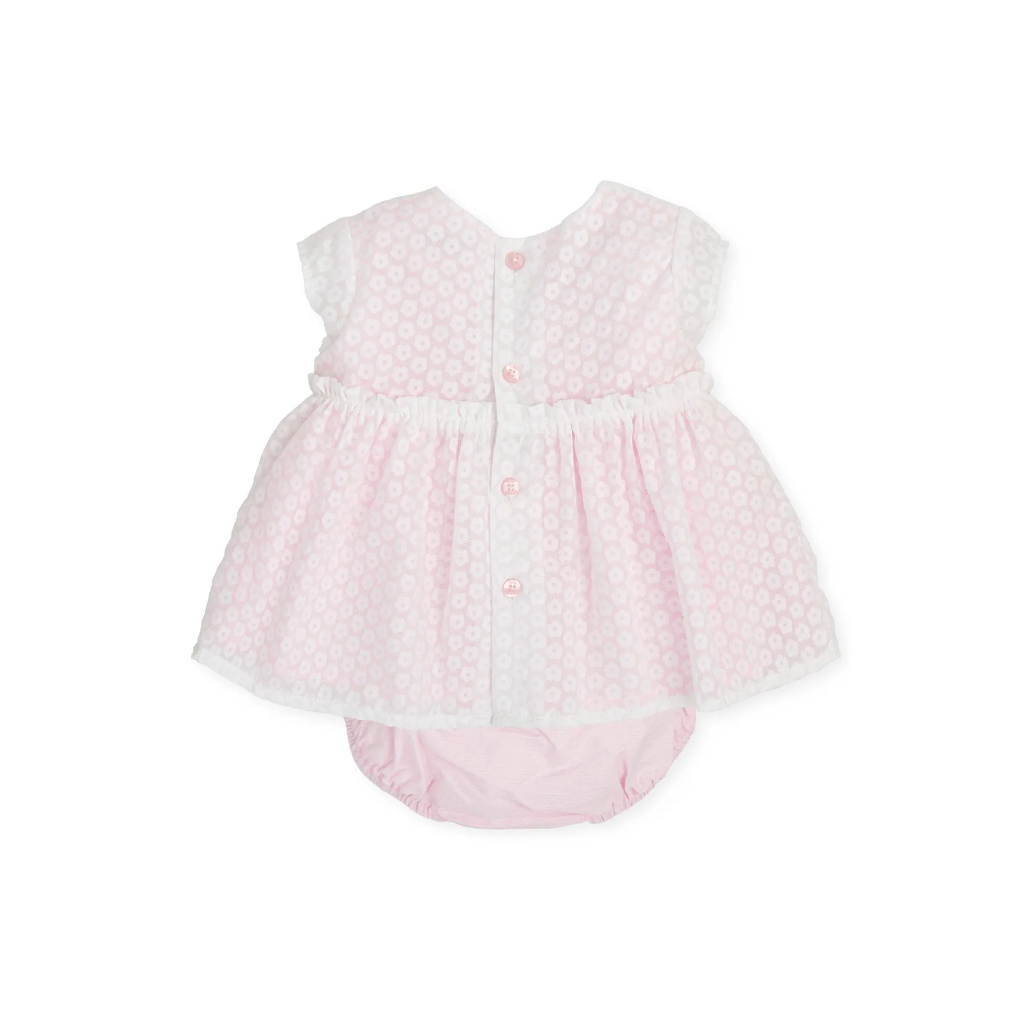 Tutto Piccolo Pink Dress With Pants