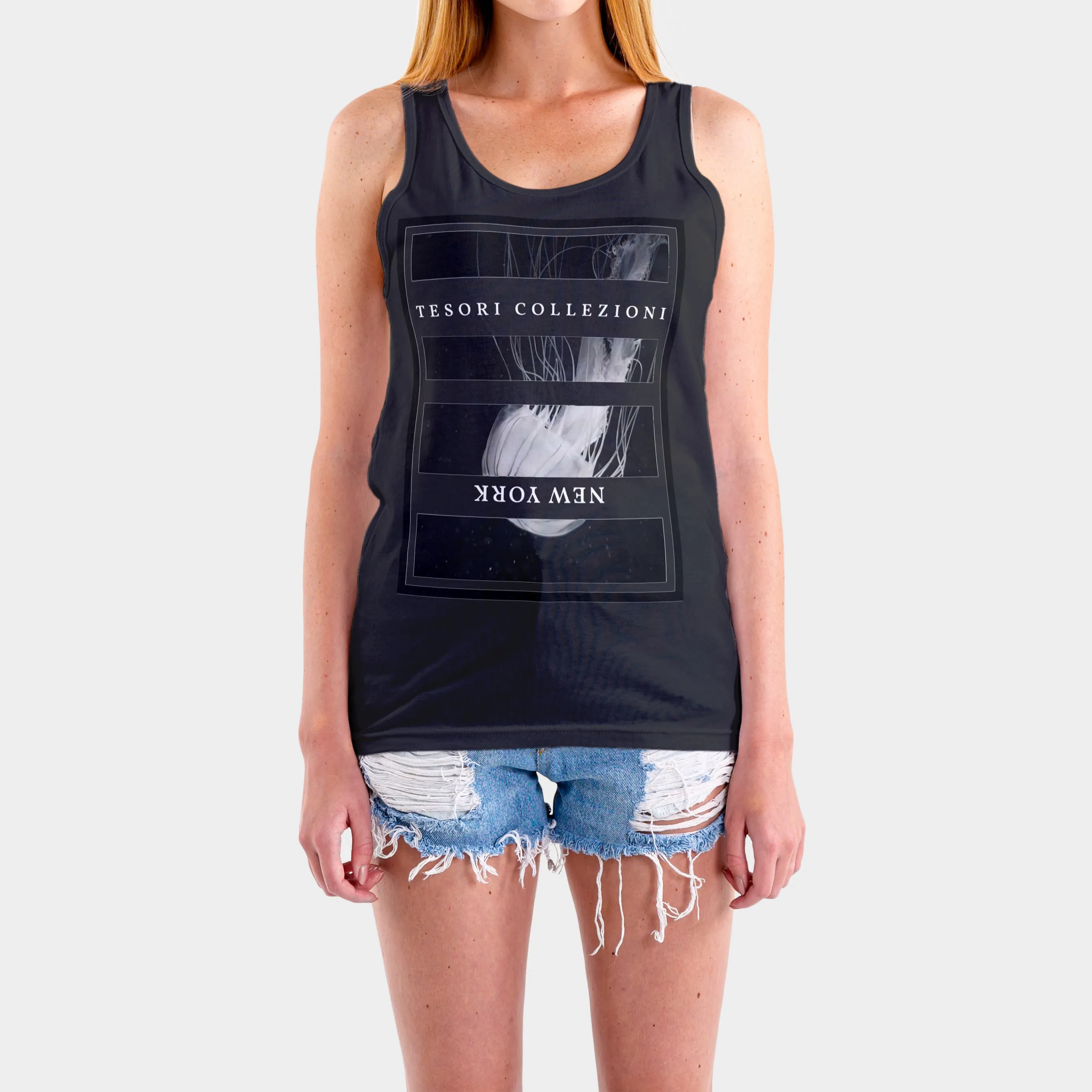 Unisex Jellyfish Tank Top