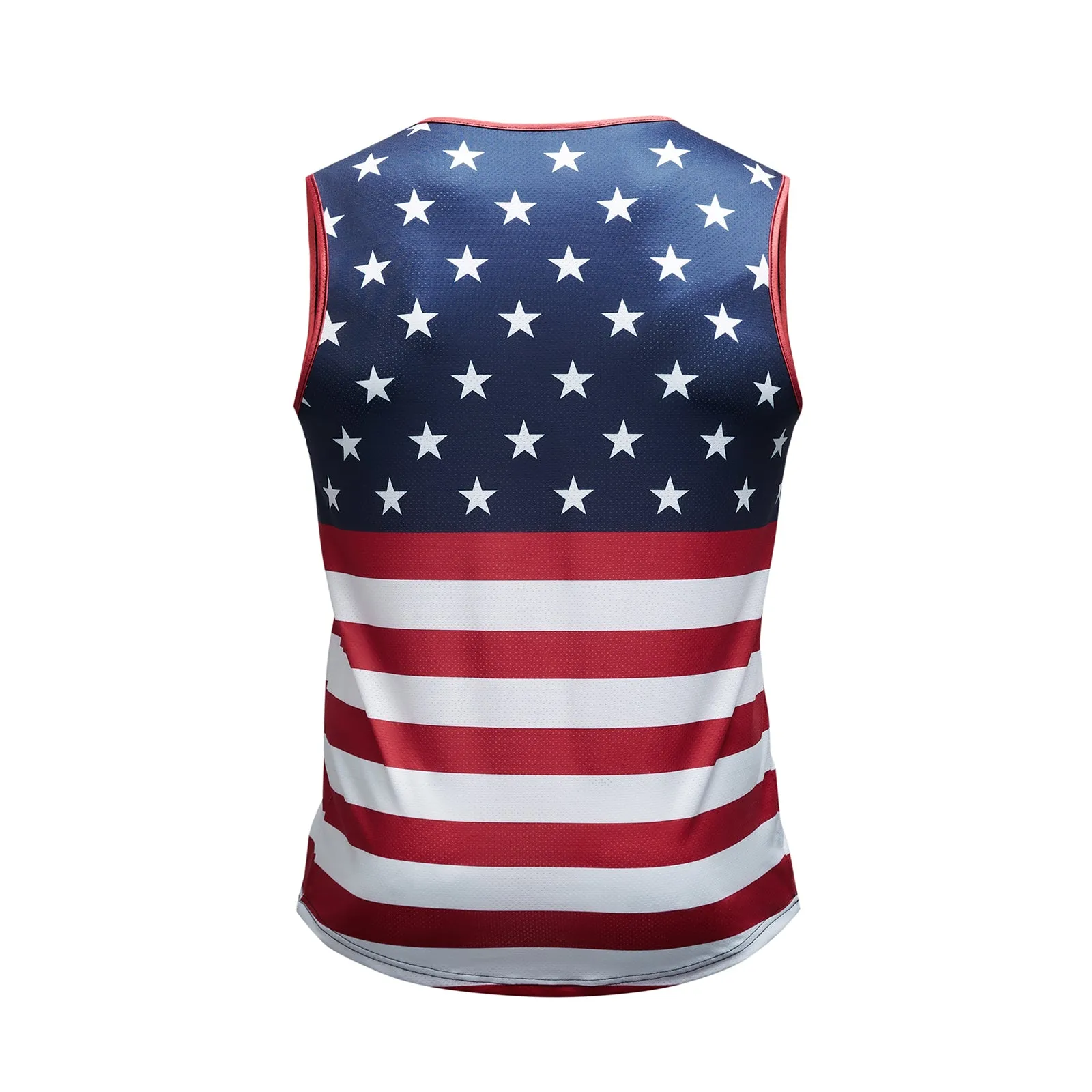 USA FLAG PRINTED TANK TOP