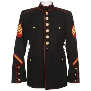 USMC Dress Blues Tunic Coat Blazer- SURPLUS