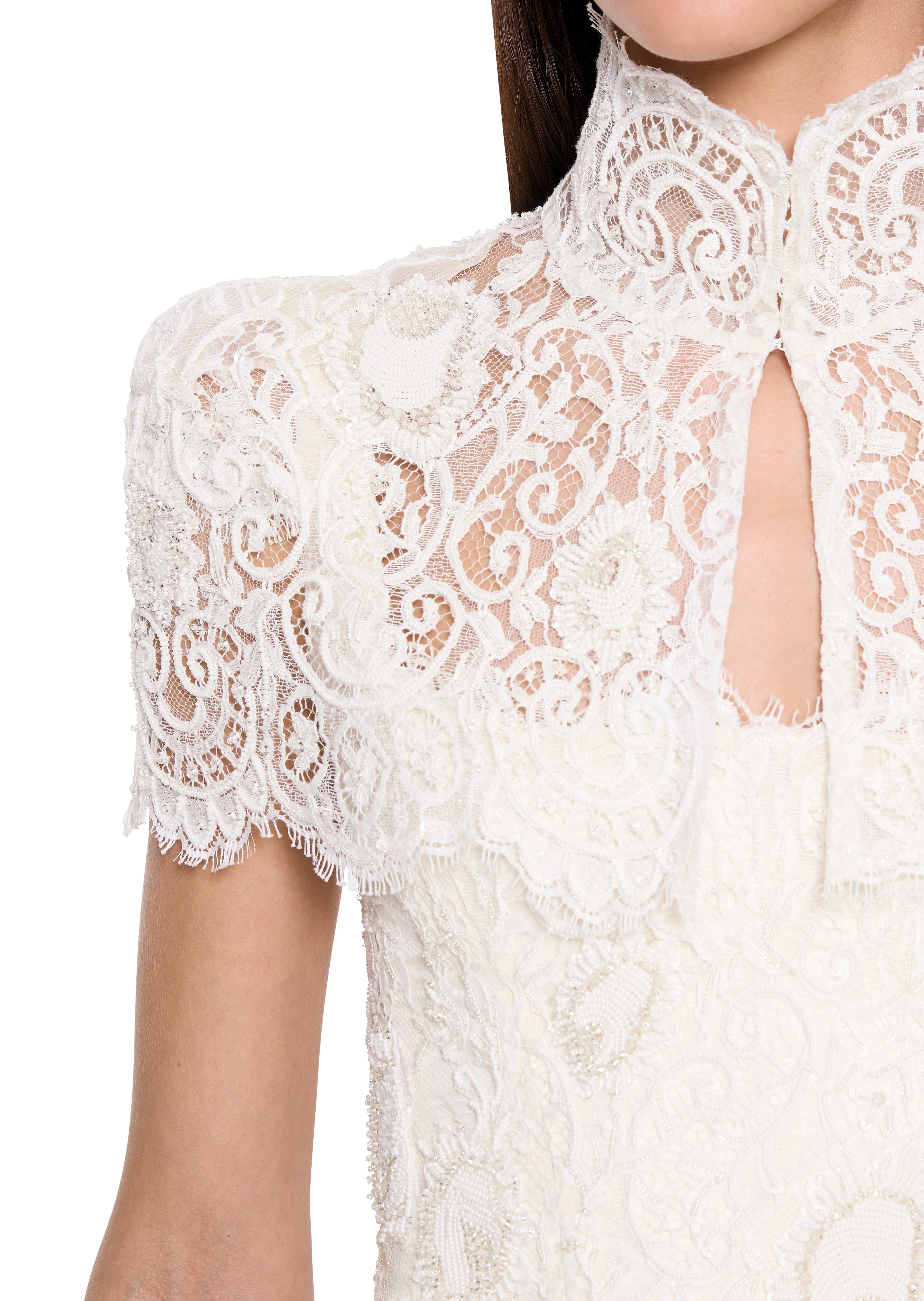 Verona Mini Dress - Ivory