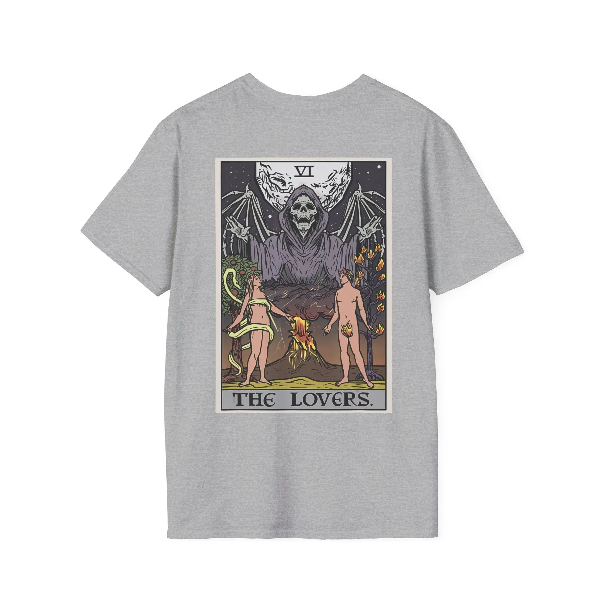 VI The Lovers Rear Printed Tee
