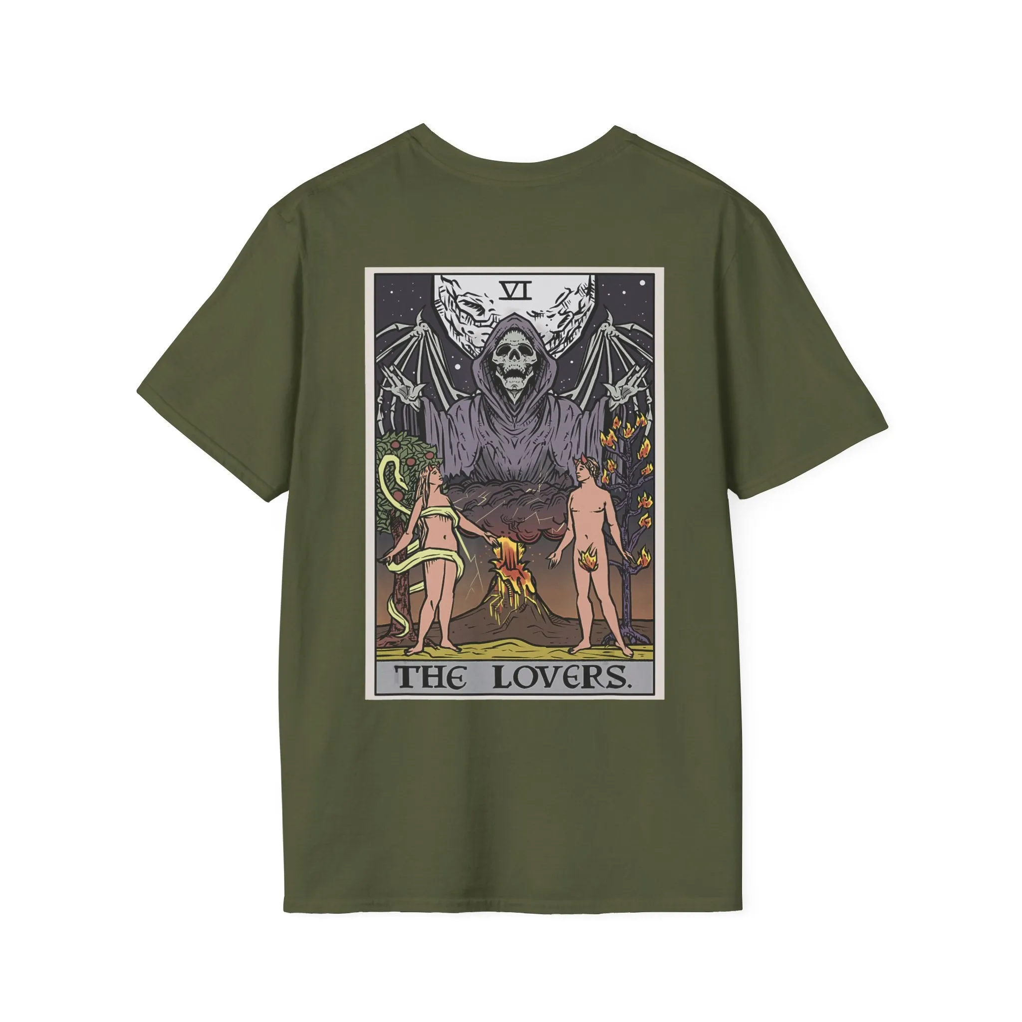 VI The Lovers Rear Printed Tee