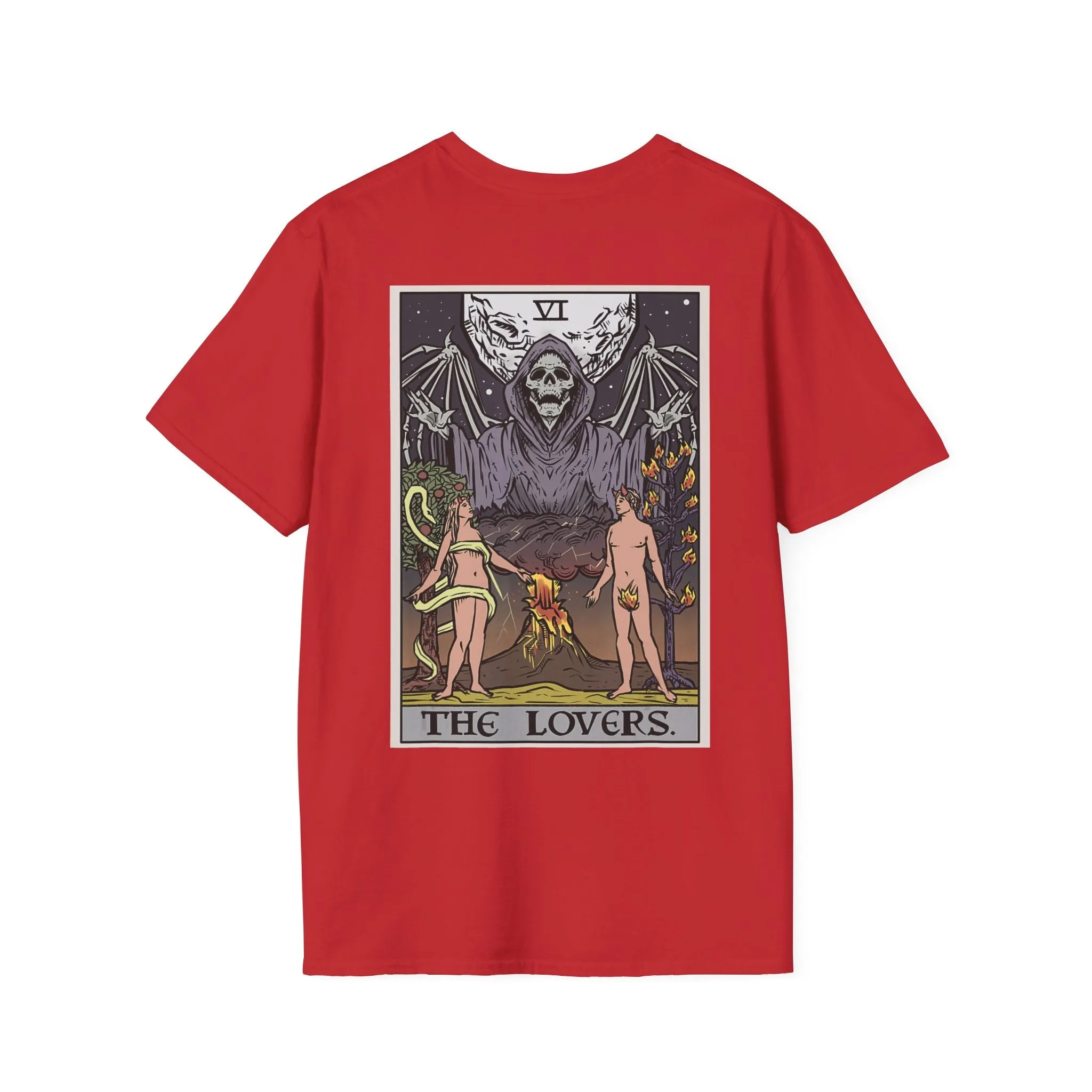 VI The Lovers Rear Printed Tee