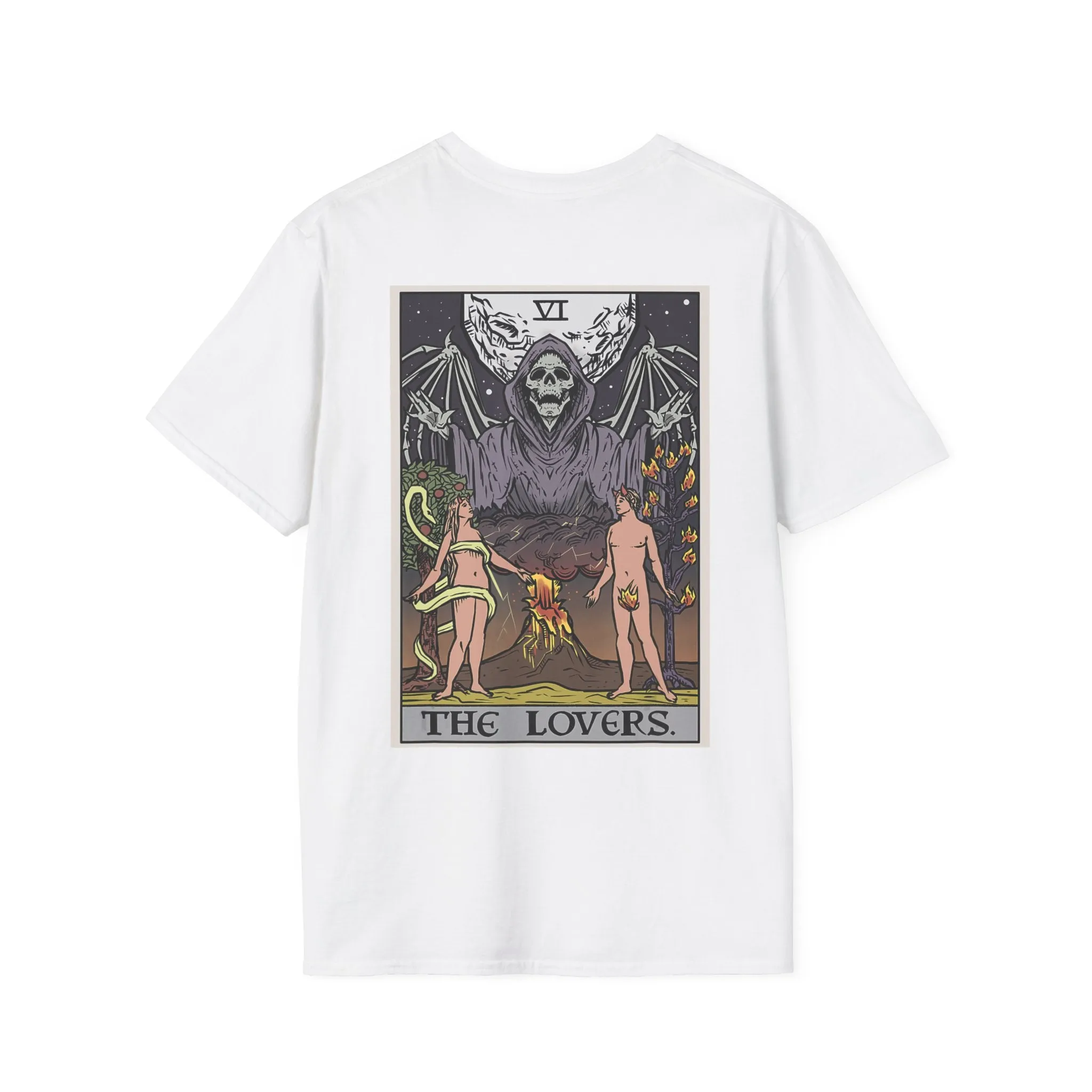 VI The Lovers Rear Printed Tee
