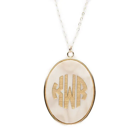 Vineyard Oval Necklace (WS)