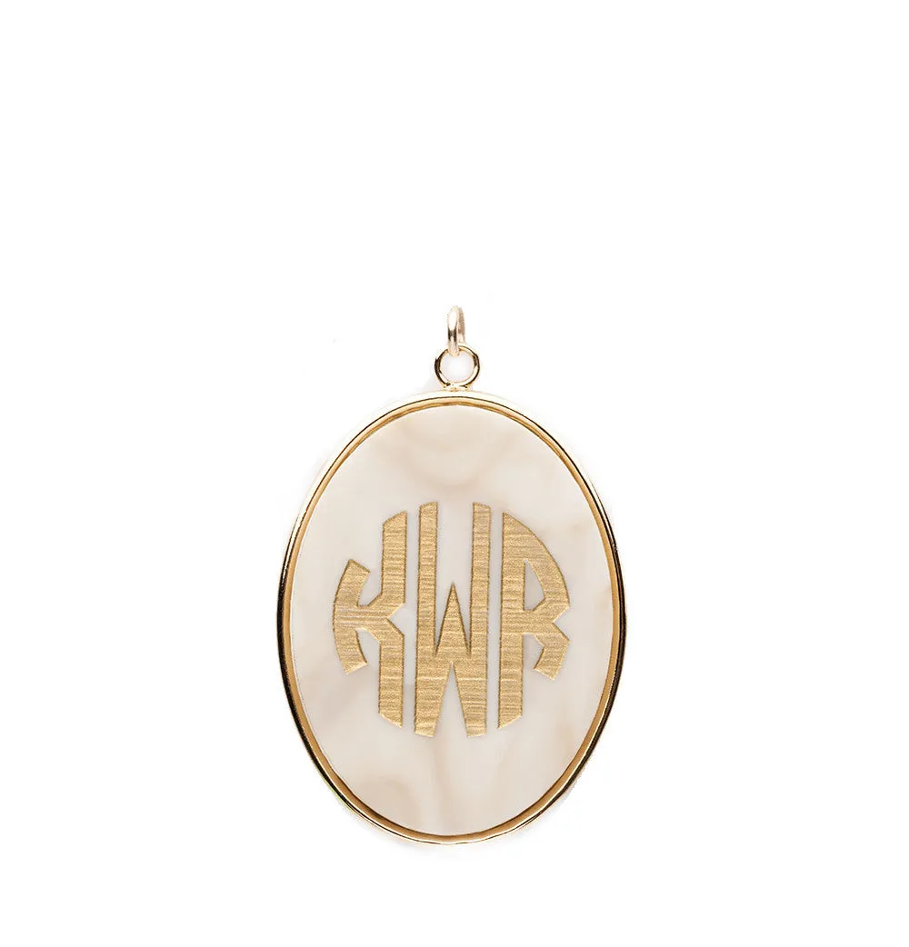Vineyard Oval Pendant (WS)