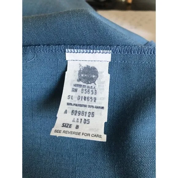 Vintage 90s Blue Lightweight Blazer by Counterparts Petite |  size 8