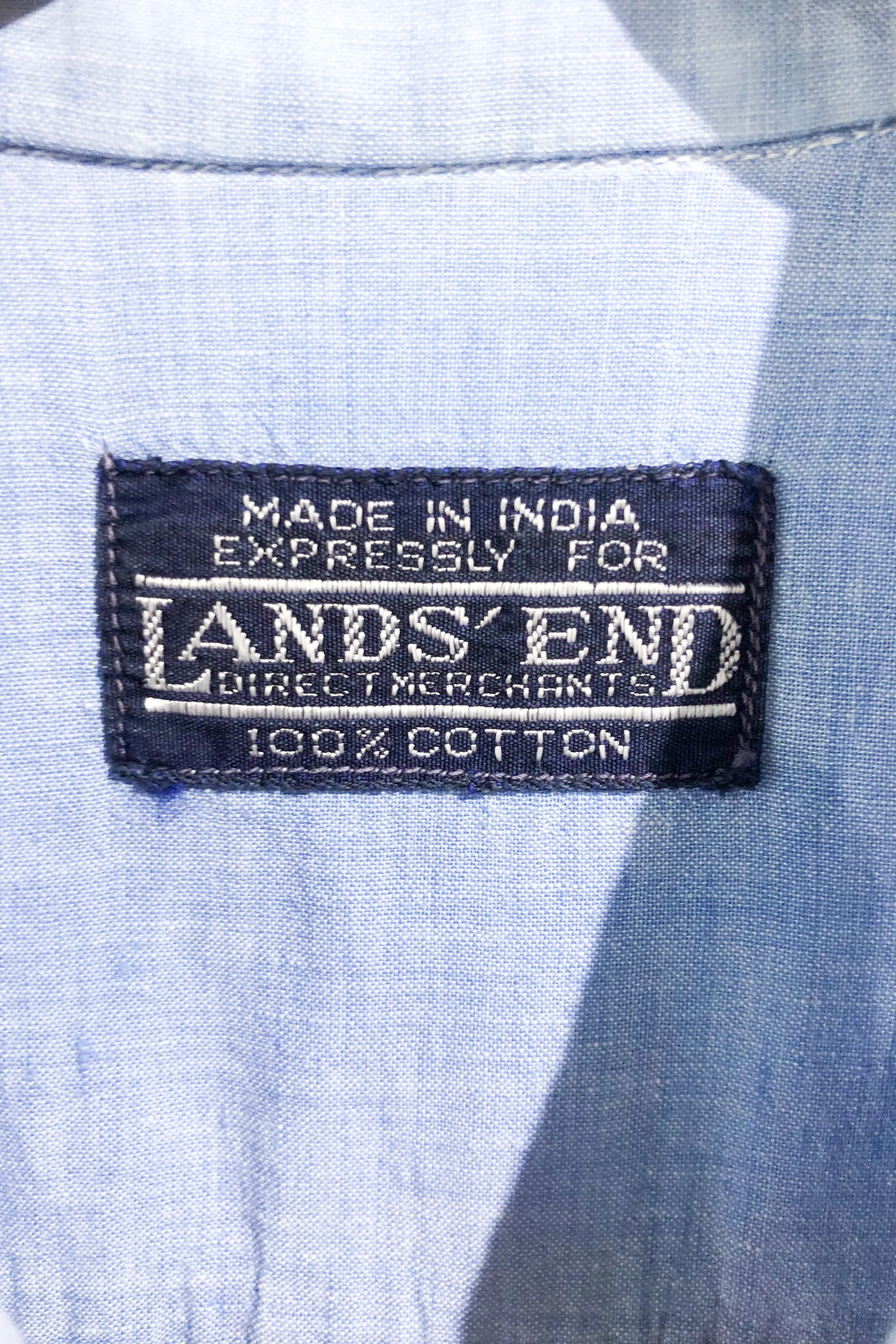 Vintage Land’s End Chambray Shirt