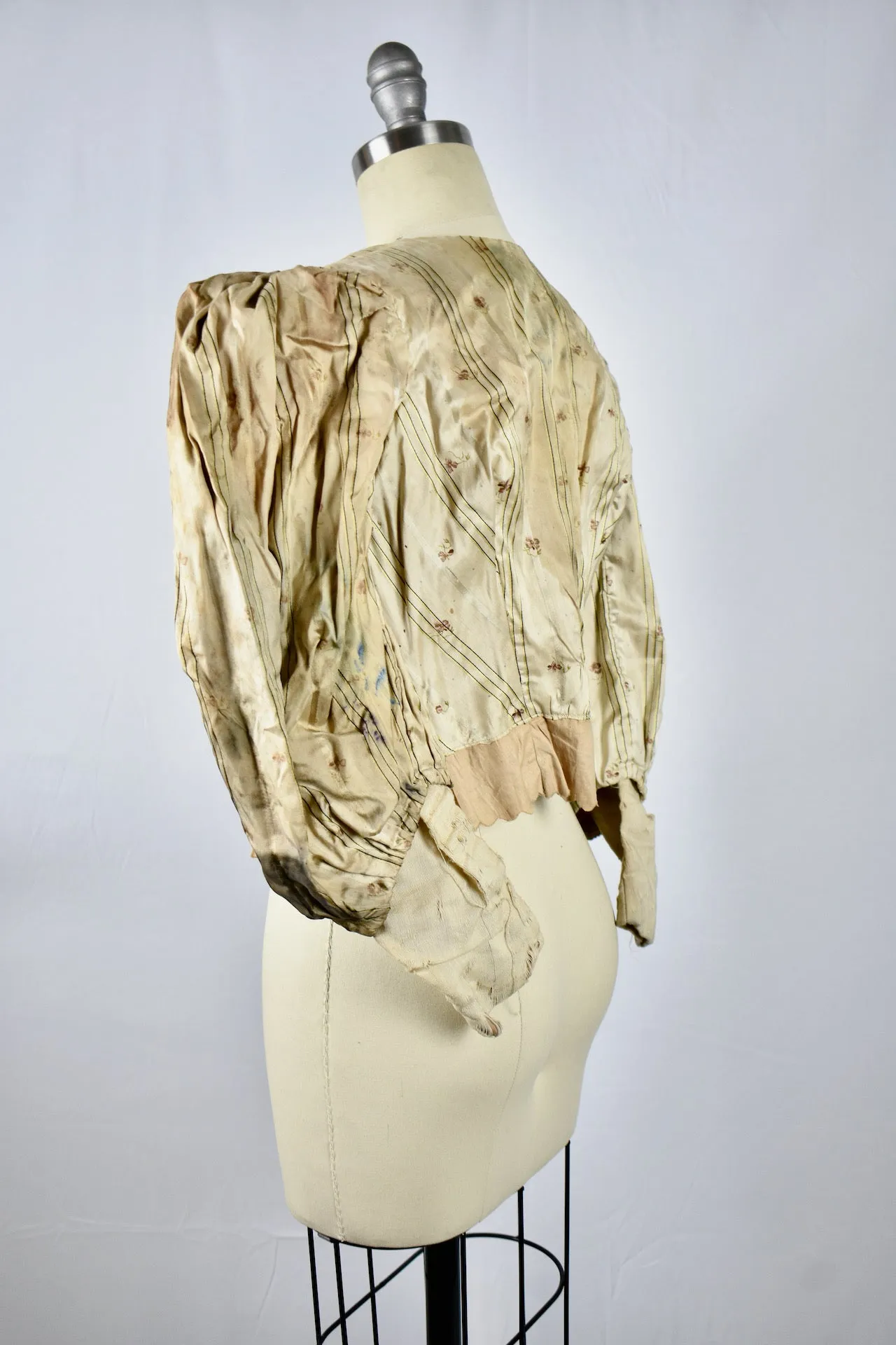 Vintage Victorian Gold Button Down Top-Study