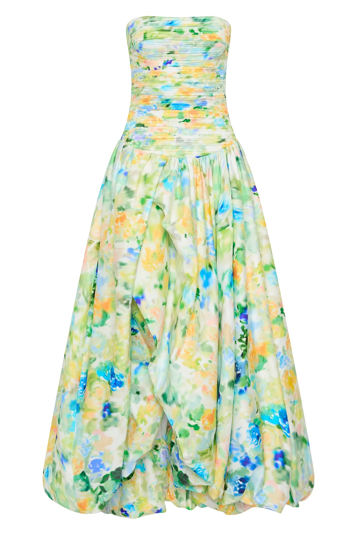 Violette Bubble Hem Maxi Dress